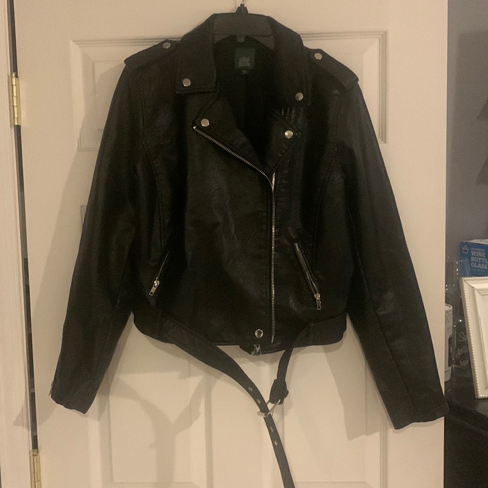 Leather jacket